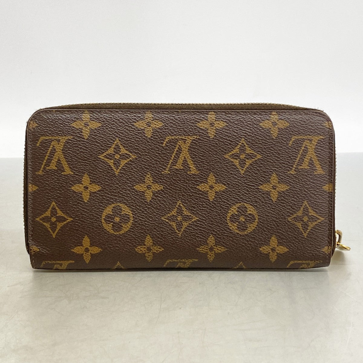 【6gd4773】ルイヴィトン 長財布 モノグラム ジッピーウォレット M60017 ブラウン【中古】メンズ レディース ユニセックス