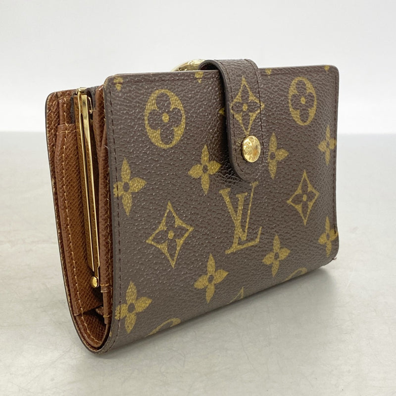 【6gd4777】ルイヴィトン 財布 モノグラム ポルトフォイユヴィエノワ M61674 ブラウン【中古】レディース