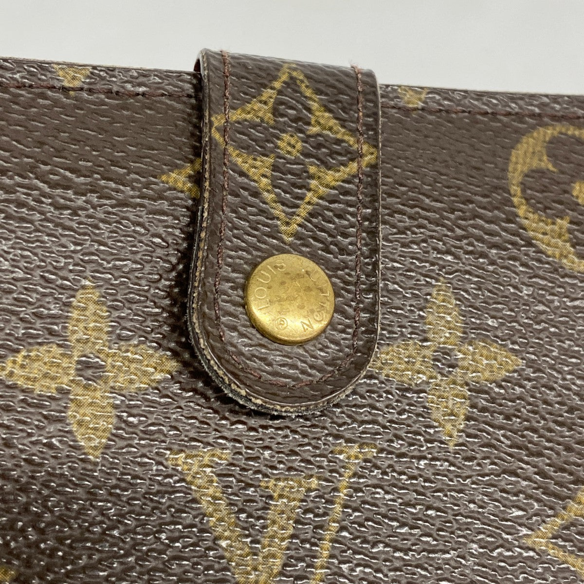 【6gd4778】ルイヴィトン 財布 モノグラム ポルトモネビエヴィエノワ M61663 ブラウン【中古】レディース