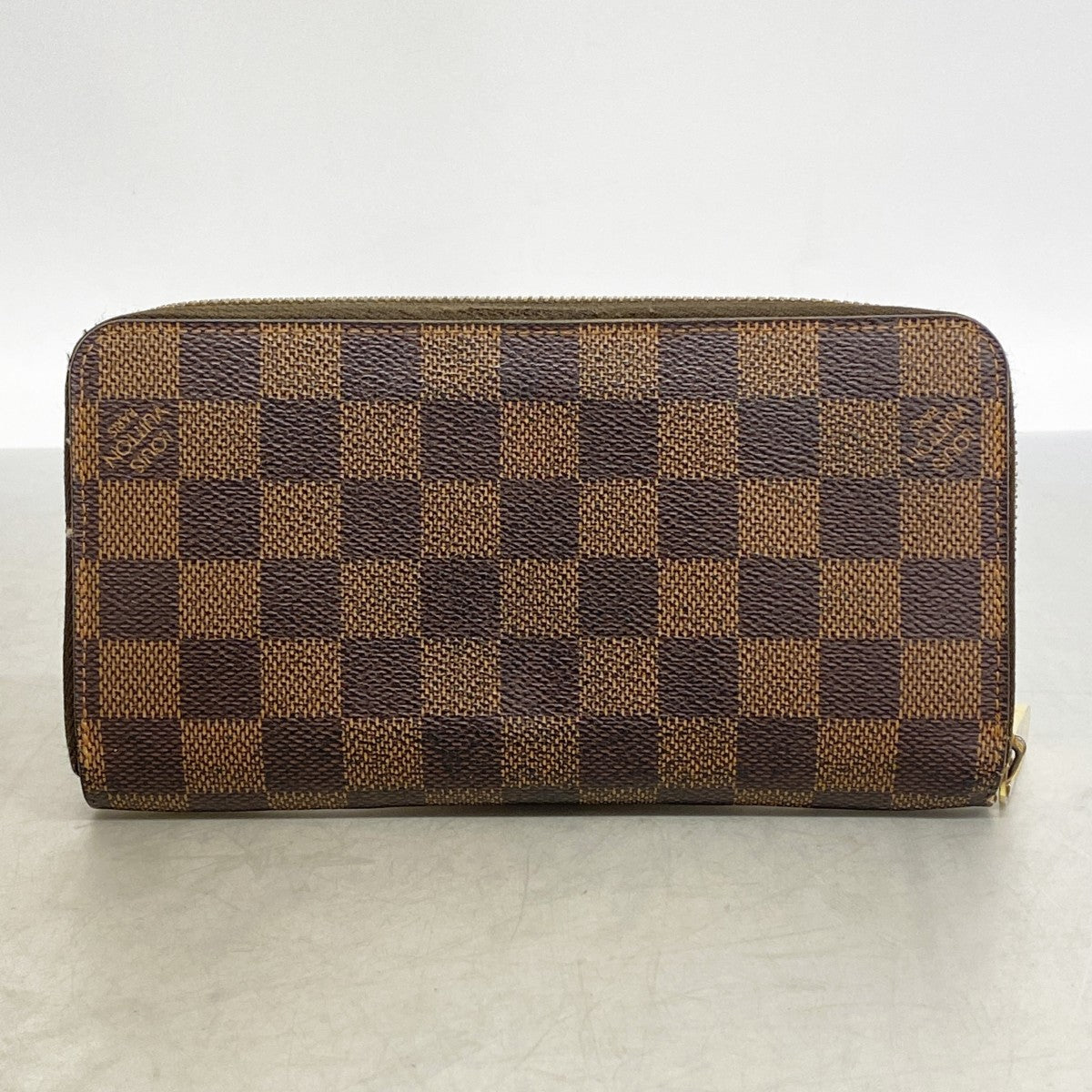 【6gd4781】ルイヴィトン 長財布 ダミエ ジッピーウォレット N60015 エベヌ【中古】メンズ レディース ユニセックス