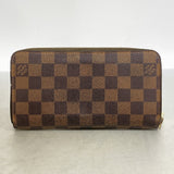 【6gd4781】ルイヴィトン 長財布 ダミエ ジッピーウォレット N60015 エベヌ【中古】メンズ レディース ユニセックス