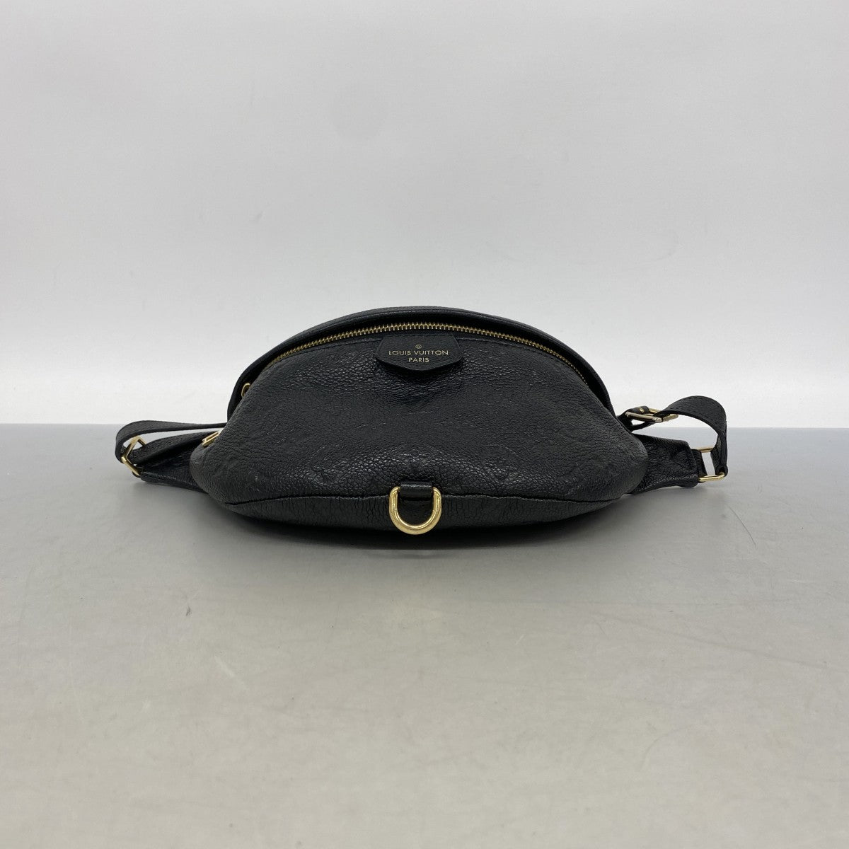 【6gd4788-k】ルイヴィトン ウエストバッグ モノグラム・アンプラント バムバッグ M44812 ノワール【中古】レディース