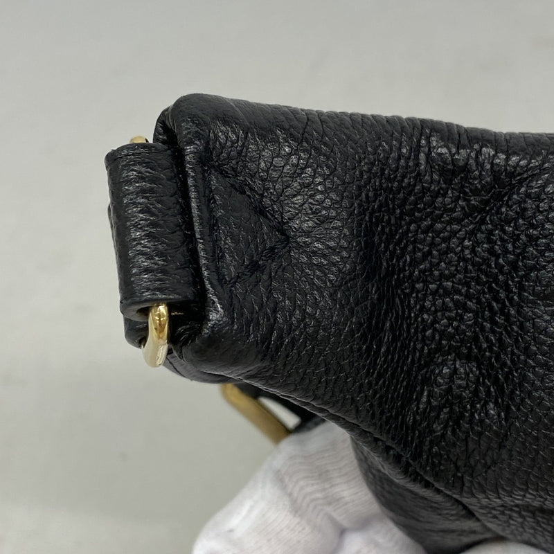 【6gd4788-k】ルイヴィトン ウエストバッグ モノグラム・アンプラント バムバッグ M44812 ノワール【中古】レディース