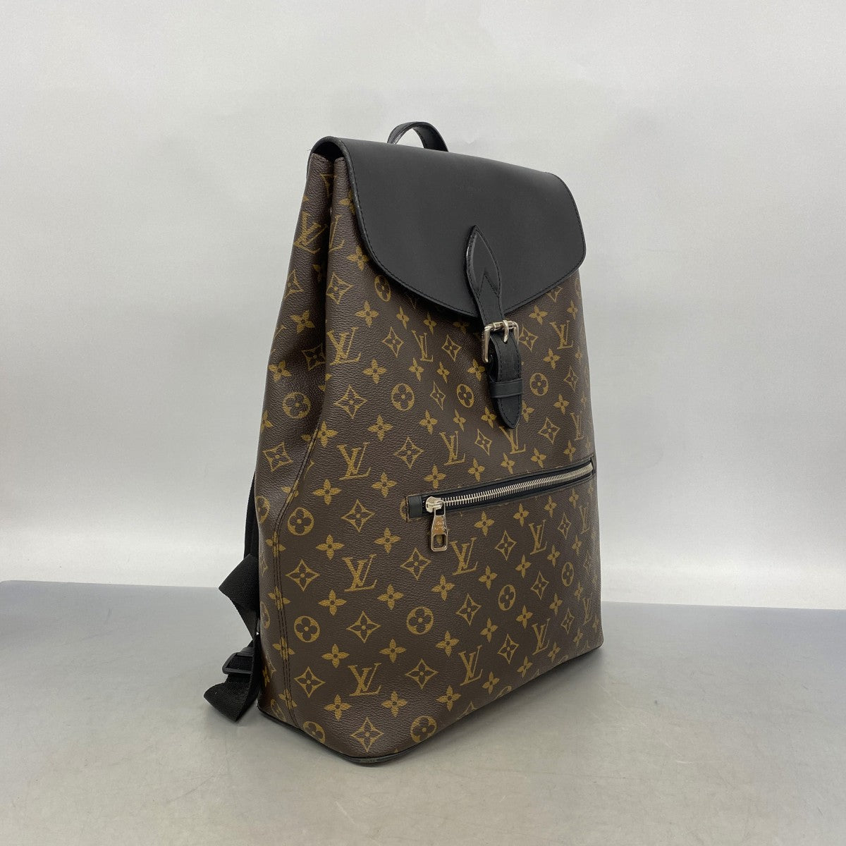 【6gd4790-k】ルイヴィトン リュック・デイパック モノグラム・マカサー パルク M40637 ブラウン ブラック【中古】メンズ