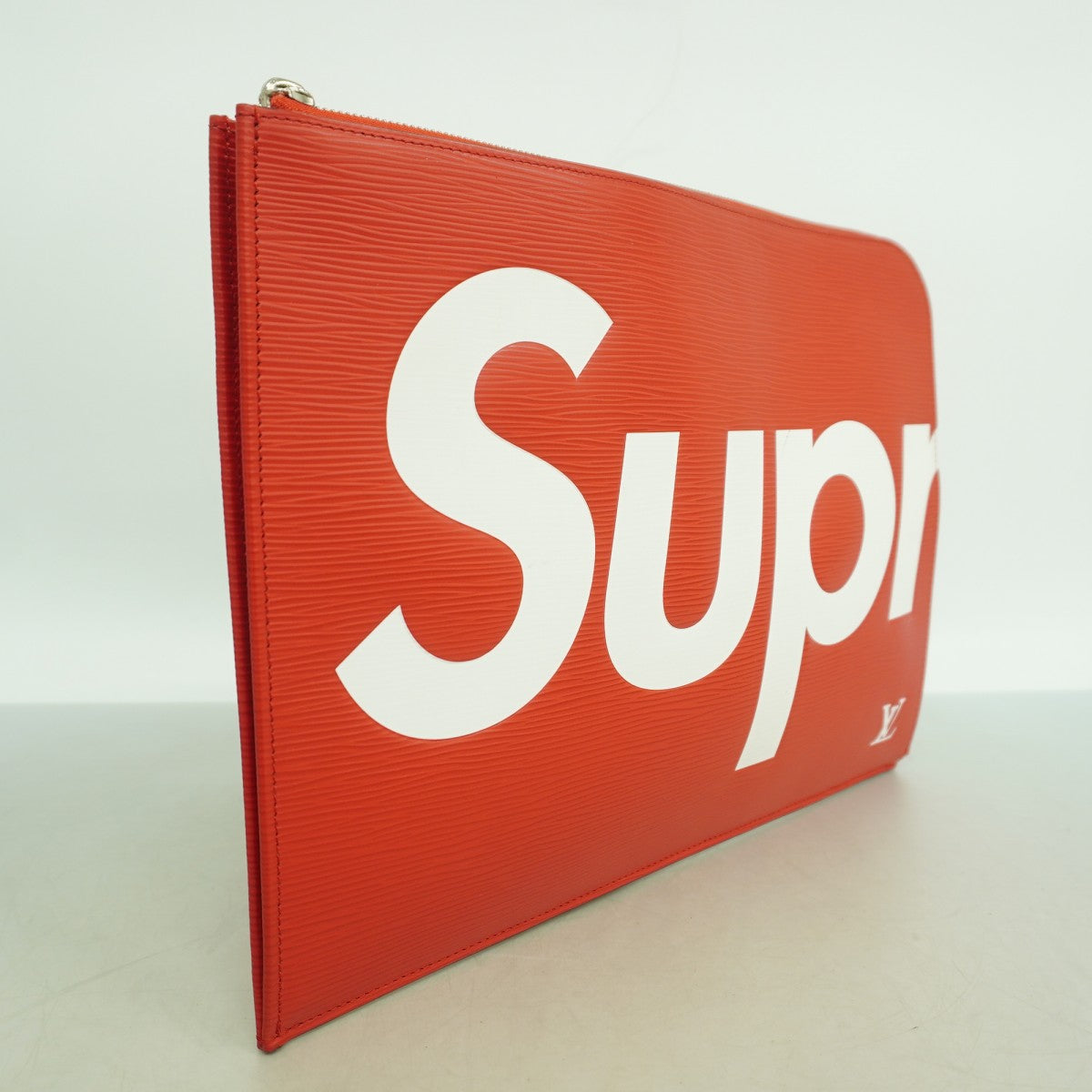 【6gd4803-k】ルイヴィトン クラッチバッグ エピ SUPREME ポシェット ジュールGM M67722 レッド【中古】レディース