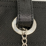 【6gd4808-k】シャネル トートバッグ パリビアリッツ キャンバス ブラック シルバー金具【中古】レディース