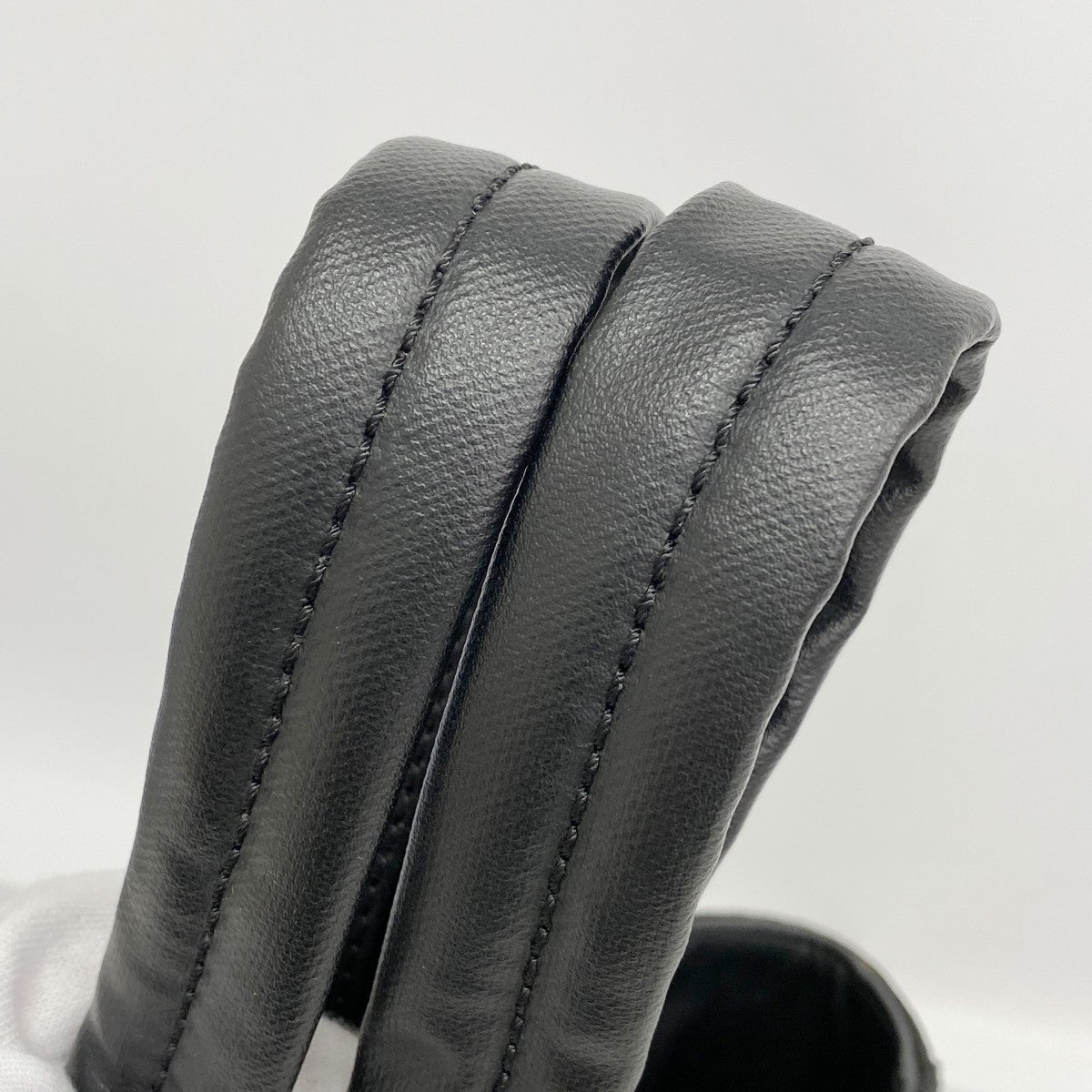 【6gd4808-k】シャネル トートバッグ パリビアリッツ キャンバス ブラック シルバー金具【中古】レディース