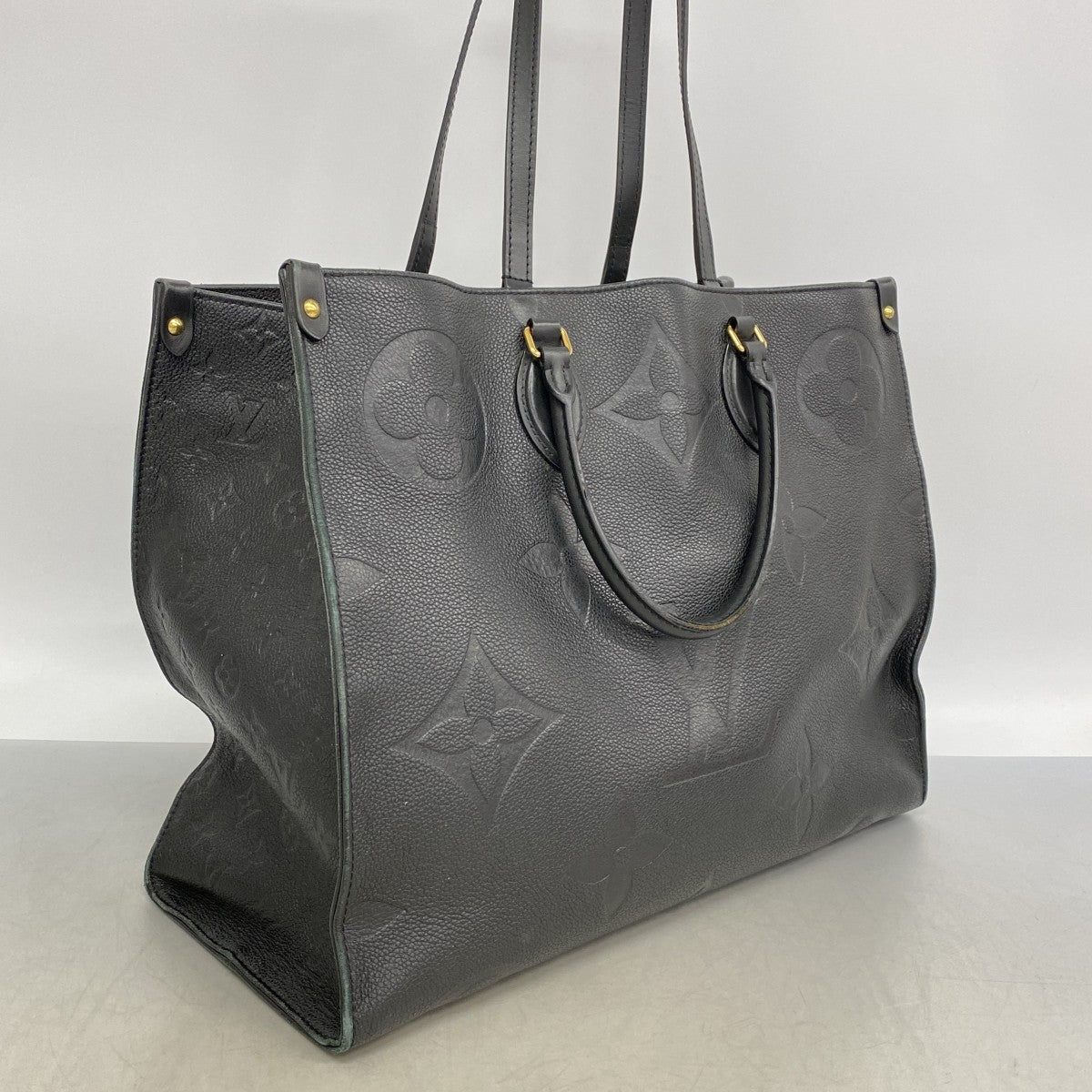 【6gd4810-k】ルイヴィトン トートバッグ モノグラム・アンプラント オンザゴーGM M44925 ノワール 2wayバッグ【中古】メンズ レディース ユニセックス