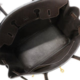 【6gd4818】エルメス ハンドバッグ バーキン35 アルデンヌ エベーヌ ゴールド金具 □J刻印【中古】レディース