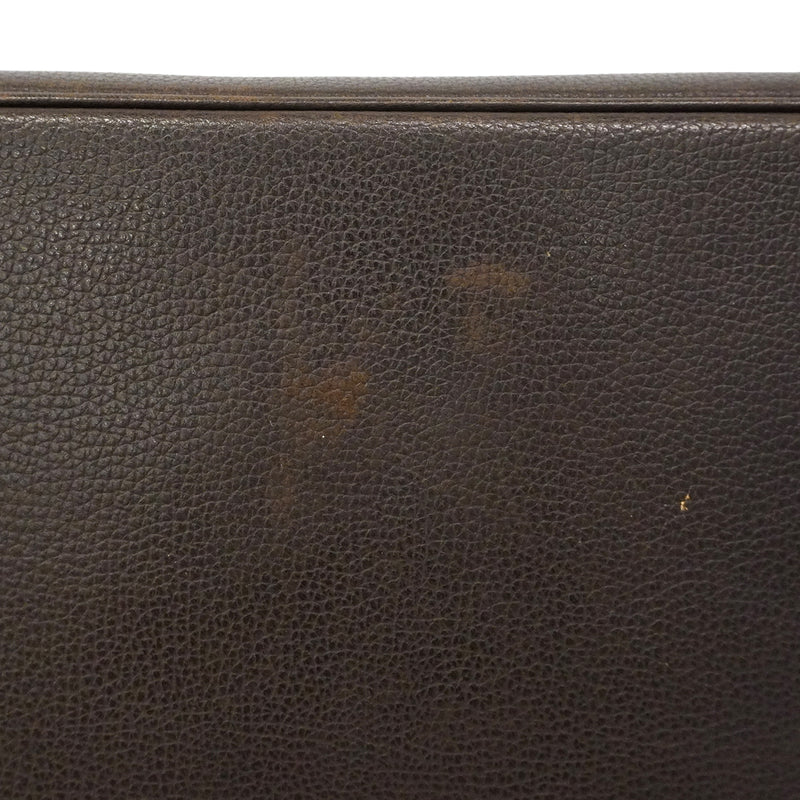 【6gd4818】エルメス ハンドバッグ バーキン35 アルデンヌ エベーヌ ゴールド金具 □J刻印【中古】レディース