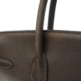 【6gd4818】エルメス ハンドバッグ バーキン35 アルデンヌ エベーヌ ゴールド金具 □J刻印【中古】レディース