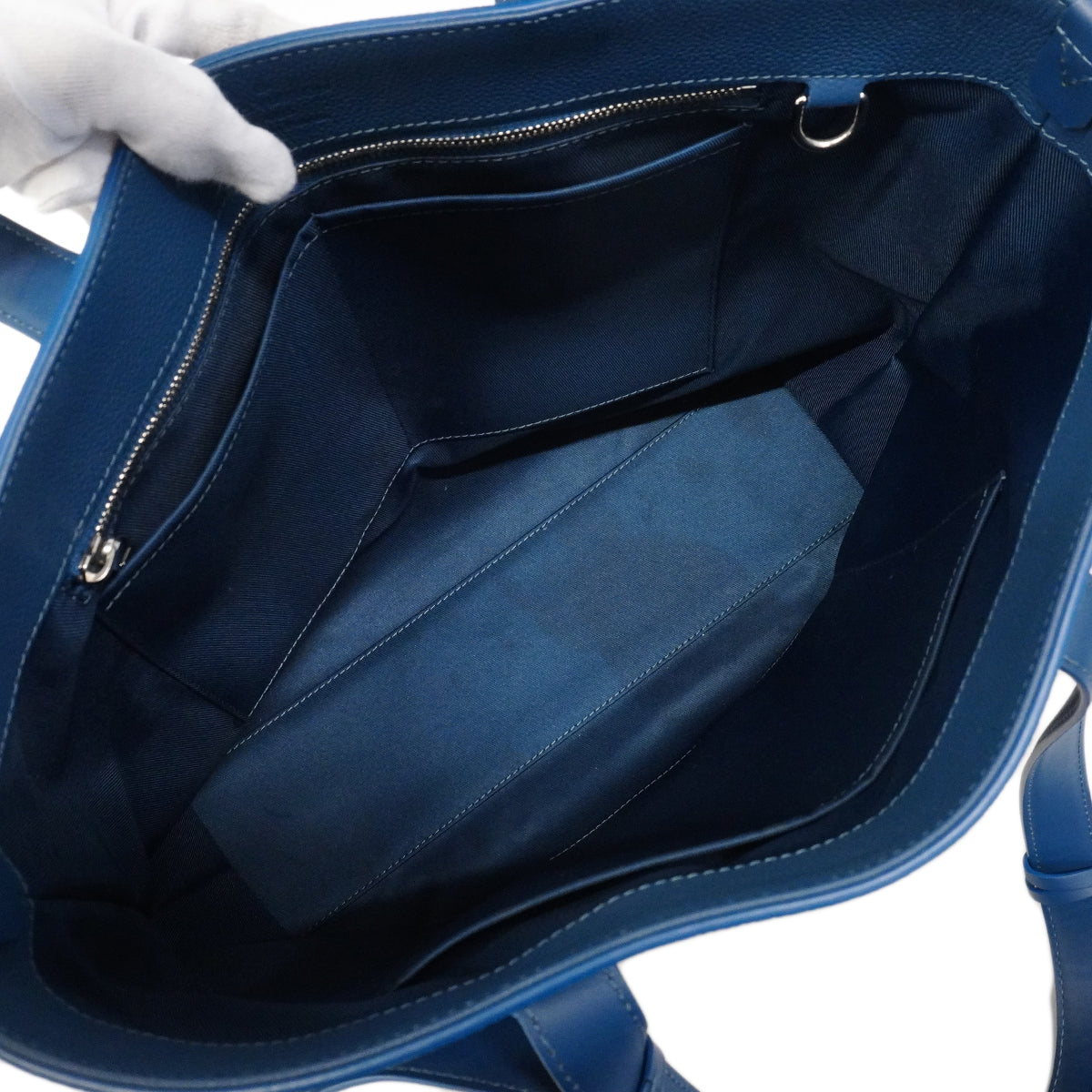 【6gd4821】ルイヴィトン トートバッグ LVアエログラム ファストライン M23707 ブルー【中古】メンズ