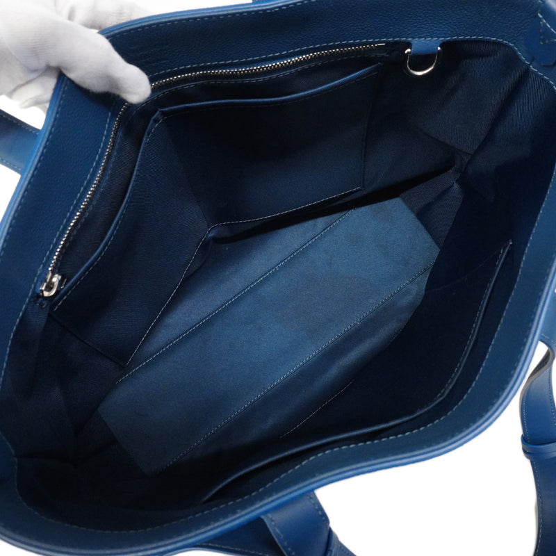 【6gd4821】ルイヴィトン トートバッグ LVアエログラム ファストライン M23707 ブルー【中古】メンズ