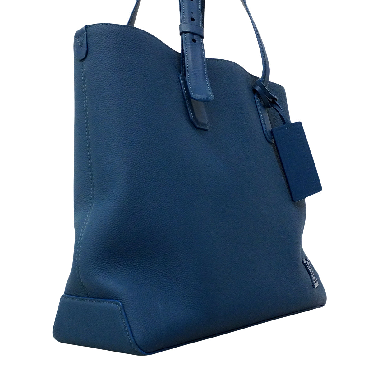 【6gd4821】ルイヴィトン トートバッグ LVアエログラム ファストライン M23707 ブルー【中古】メンズ