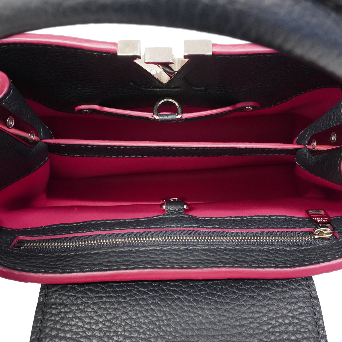【6gd4822】ルイヴィトン ハンドバッグ トリヨン カプシーヌBB M94517 コバルト 2wayバッグ【中古】レディース
