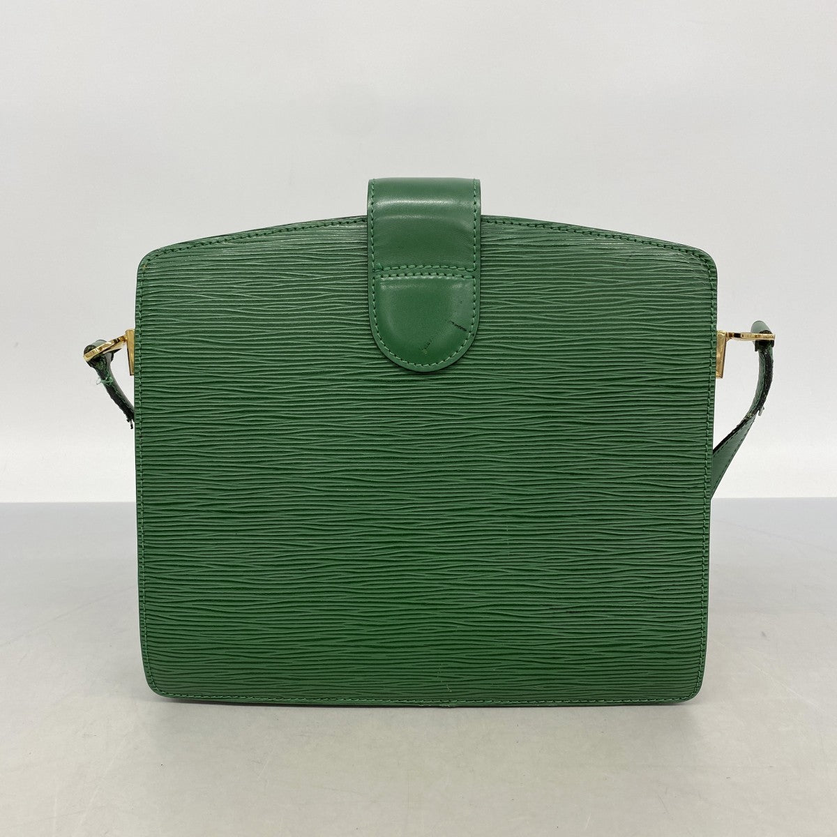 【6gd4827-k】ルイヴィトン ショルダーバッグ エピ カプチン M52344 ボルネオグリーン【中古】レディース
