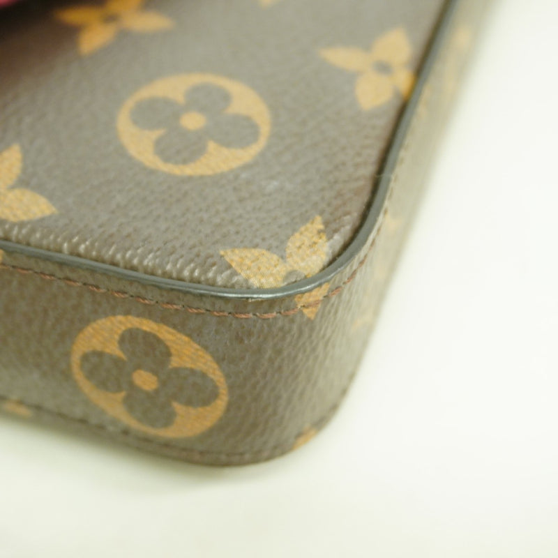 【6gd4838】ルイヴィトン ショルダーウォレット モノグラム ポシェットフェリシー M81896 フューシャ【中古】レディース