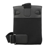 【6gd4844】エルメス ボディバッグ ケリーアッカドPM スイフト トワルオフィシエ ブラック シルバー金具 K刻印【中古】メンズ