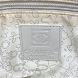 【6gd4848】シャネル ショルダーバッグ スポーツ ナイロン ブラック シルバー金具【中古】レディース