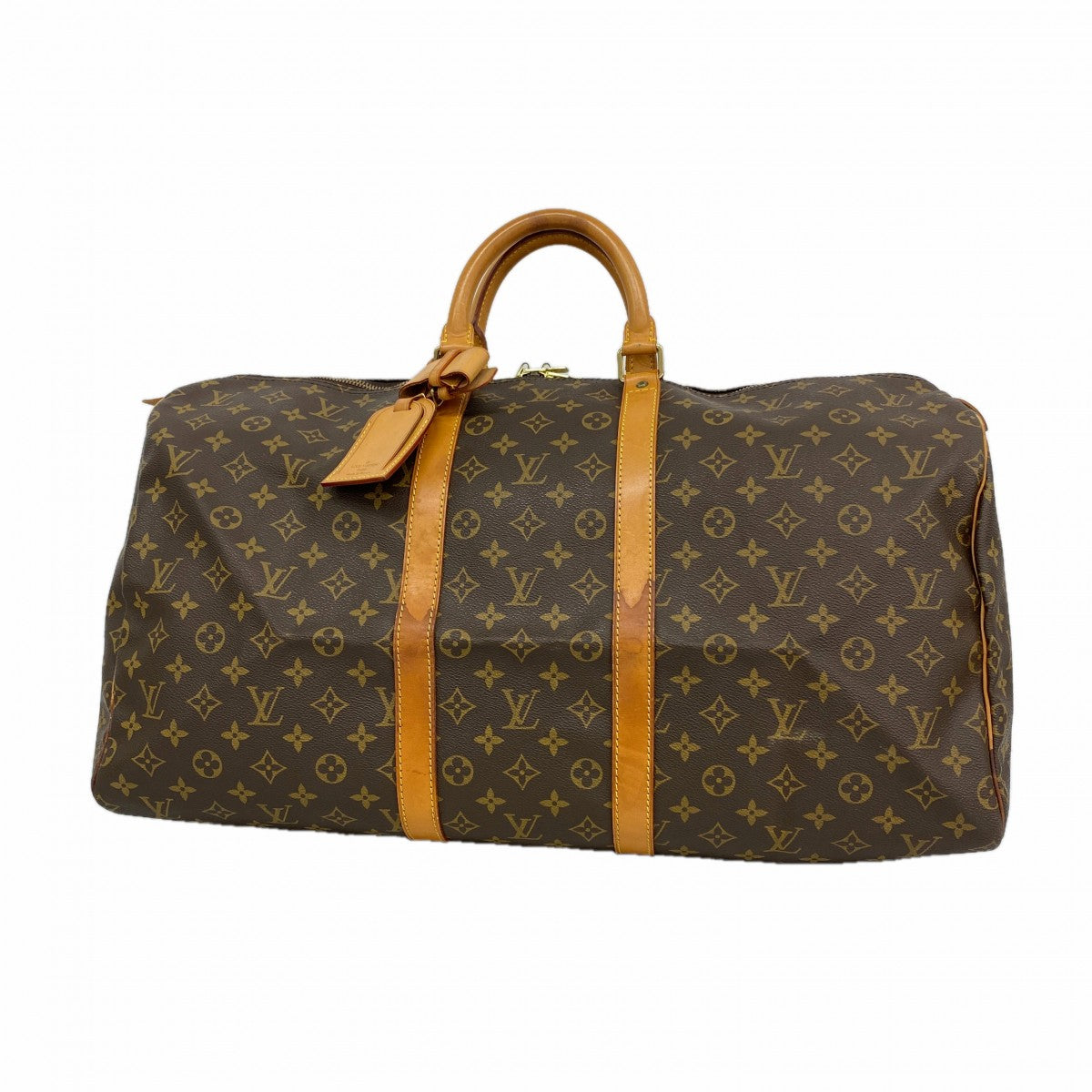 【6gd4850】ルイヴィトン ボストンバッグ モノグラム キーポル55 M41424 ブラウン【中古】メンズ レディース ユニセックス