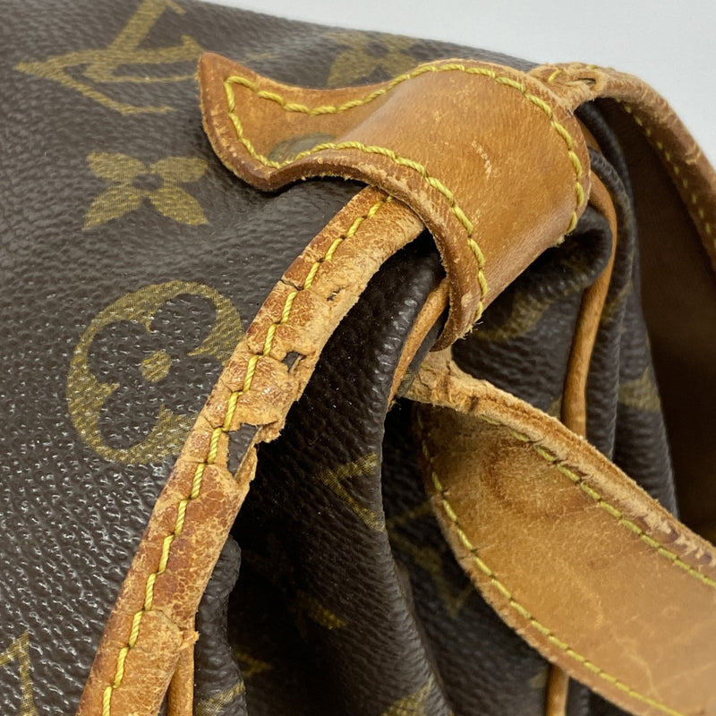 【6gd4851】ルイヴィトン ショルダーバッグ モノグラム ソミュール30 M42256 ブラウン【中古】レディース