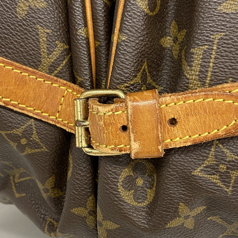【6gd4851】ルイヴィトン ショルダーバッグ モノグラム ソミュール30 M42256 ブラウン【中古】レディース