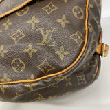 【6gd4851】ルイヴィトン ショルダーバッグ モノグラム ソミュール30 M42256 ブラウン【中古】レディース