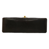 【6gd4854】シャネル ショルダーバッグ ダイアナ チェーンショルダー ラムスキン ブラック ゴールド金具【中古】レディース