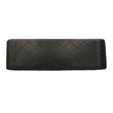 【6gd4855】シャネル ショルダーバッグ デカマトラッセ Wチェーン ラムスキン ブラック ゴールド金具【中古】レディース