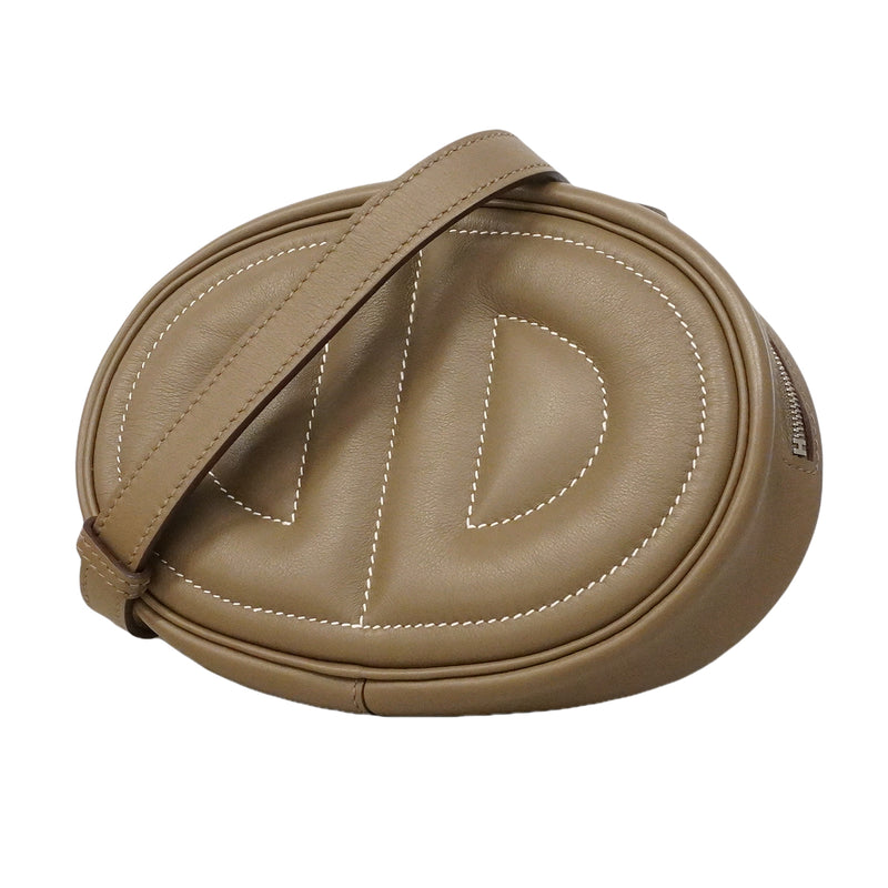 【6gd4858】エルメス ショルダーバッグ インザループ スイフト エトゥープ シルバー金具 B刻印【中古】レディース