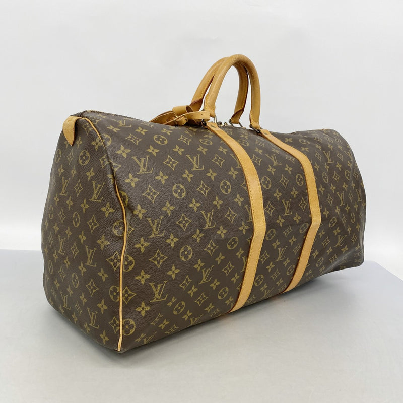 【6gd4860】ルイヴィトン ボストンバッグ モノグラム キーポル55 M41424 ブラウン【中古】メンズ レディース ユニセックス