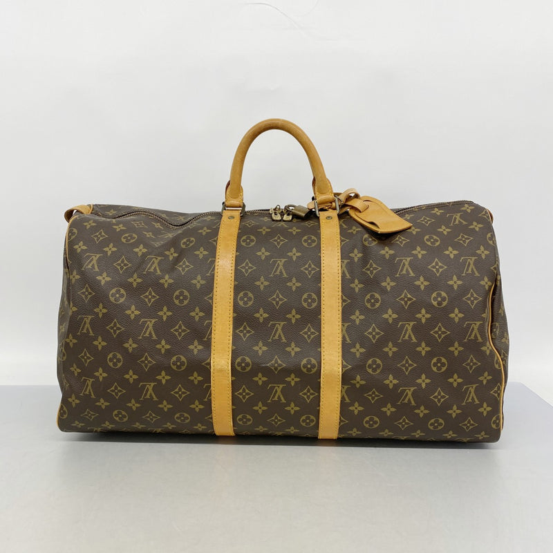 【6gd4860】ルイヴィトン ボストンバッグ モノグラム キーポル55 M41424 ブラウン【中古】メンズ レディース ユニセックス