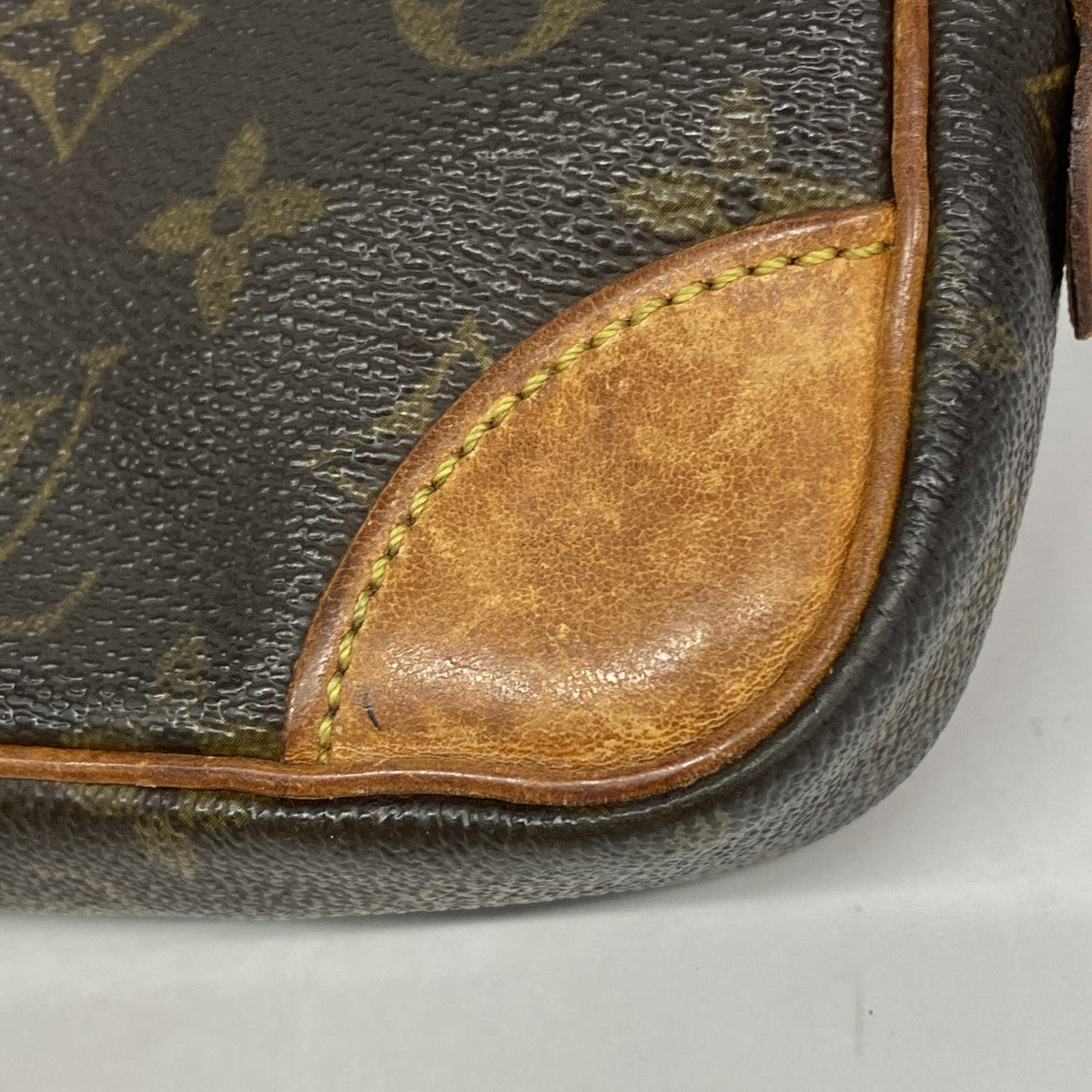 【6gd4863】ルイヴィトン クラッチバッグ モノグラム マルリードラゴンヌPM M51827 ブラウン【中古】レディース