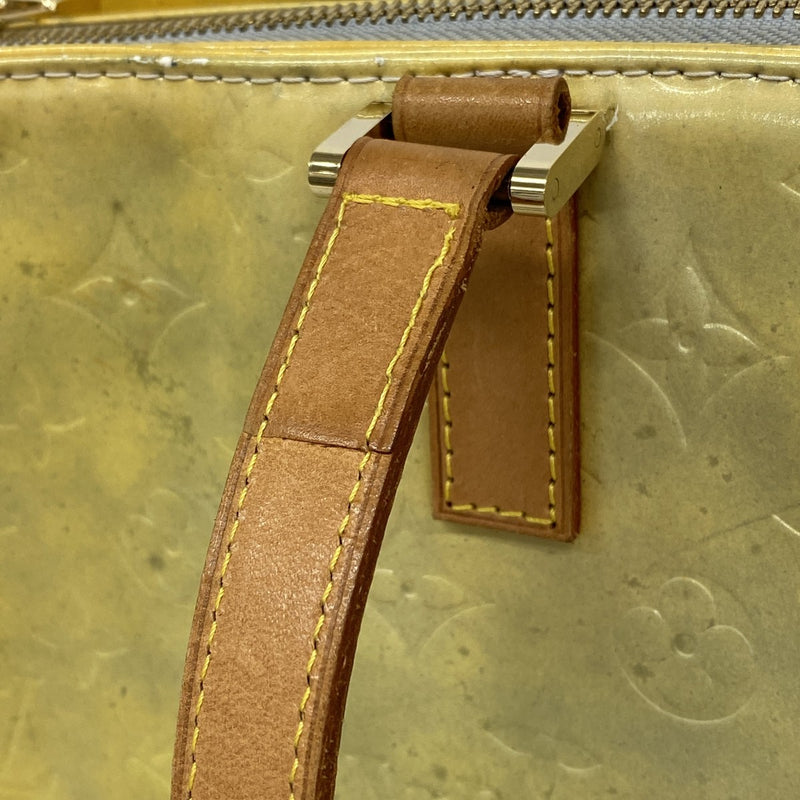 【6gd4864】ルイヴィトン トートバッグ ヴェルニ ニ コロンバス M91028 グリ【中古】レディース