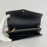 【6gd4866】ルイヴィトン 長財布 モノグラム・アンプラント ポルトフォイユサラ M82257 ノワール【中古】レディース