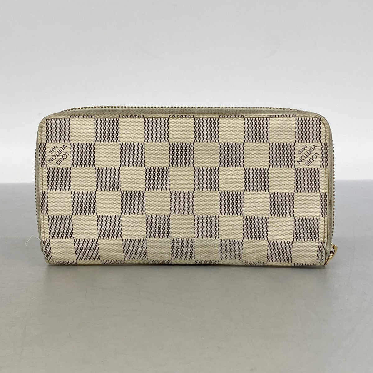 【6gd4867】ルイヴィトン 長財布 ダミエ・アズール ジッピーウォレット N60019 ホワイト【中古】レディース