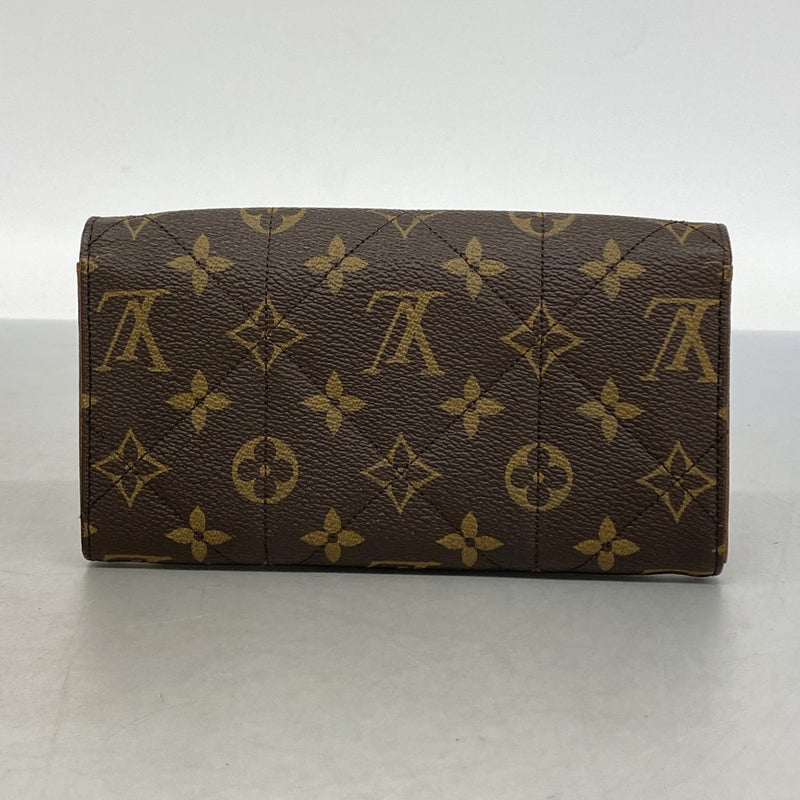 【6gd4868】ルイヴィトン 長財布 モノグラム･エトワール ポルトフォイユサラ M66556 ブラウン【中古】レディース