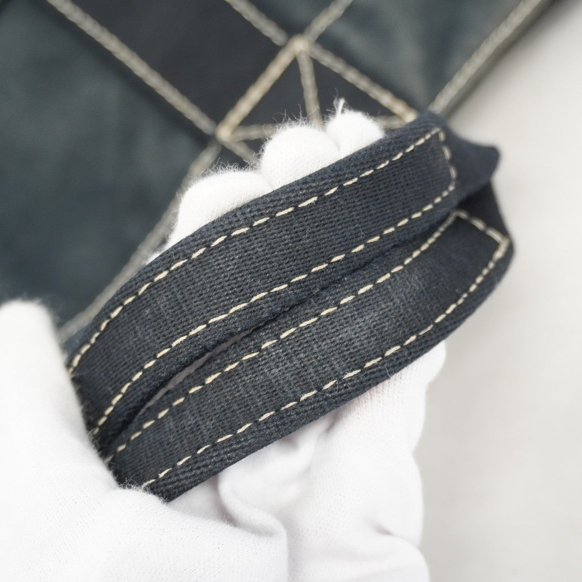 【6gd4881】エルメス トートバッグ ドーヴィルMM キャンバス ブラック シルバー金具【中古】レディース