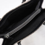 【6gd4891-k】グッチ トートバッグ GGキャンバス/バンブー 112526 キャンバス ピンク ブラック シルバー金具【中古】レディース