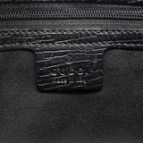 【6gd4891-k】グッチ トートバッグ GGキャンバス/バンブー 112526 キャンバス ピンク ブラック シルバー金具【中古】レディース