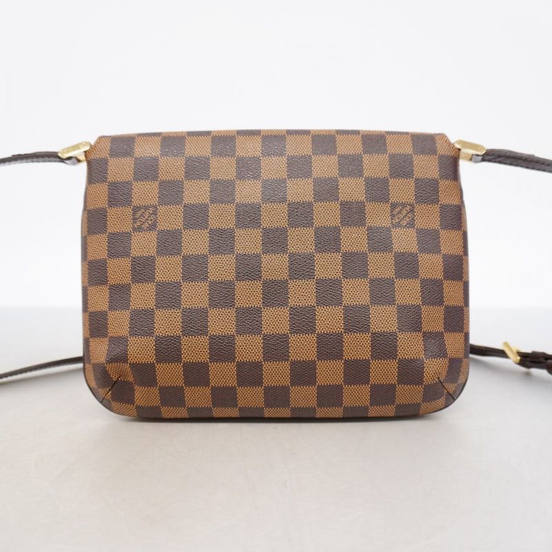 【6gd4893-k】ルイヴィトン ショルダーバッグ ダミエ ミュゼットタンゴロングストラップ N51301 エベヌ【中古】レディース