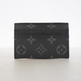【6gd4900-k】ルイヴィトン カードケース モノグラム・エクリプス ポルトカルトダブル M62170 ブラック【中古】メンズ