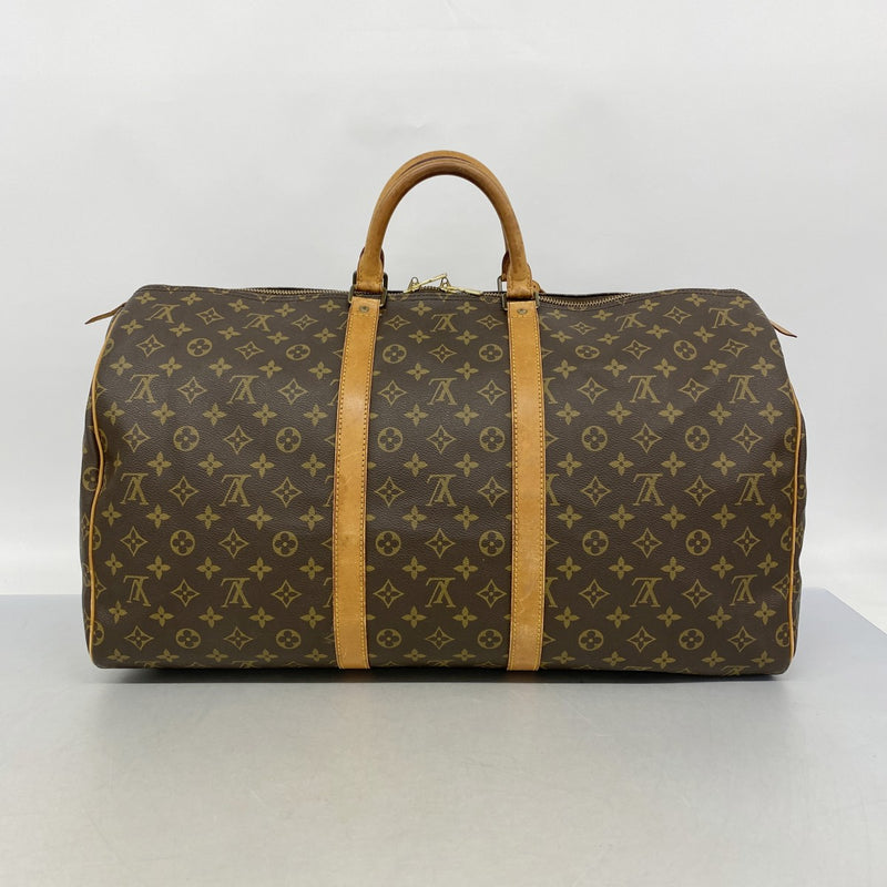 【6gd4901】ルイヴィトン ボストンバッグ モノグラム キーポル55 M41424 ブラウン【中古】メンズ レディース ユニセックス