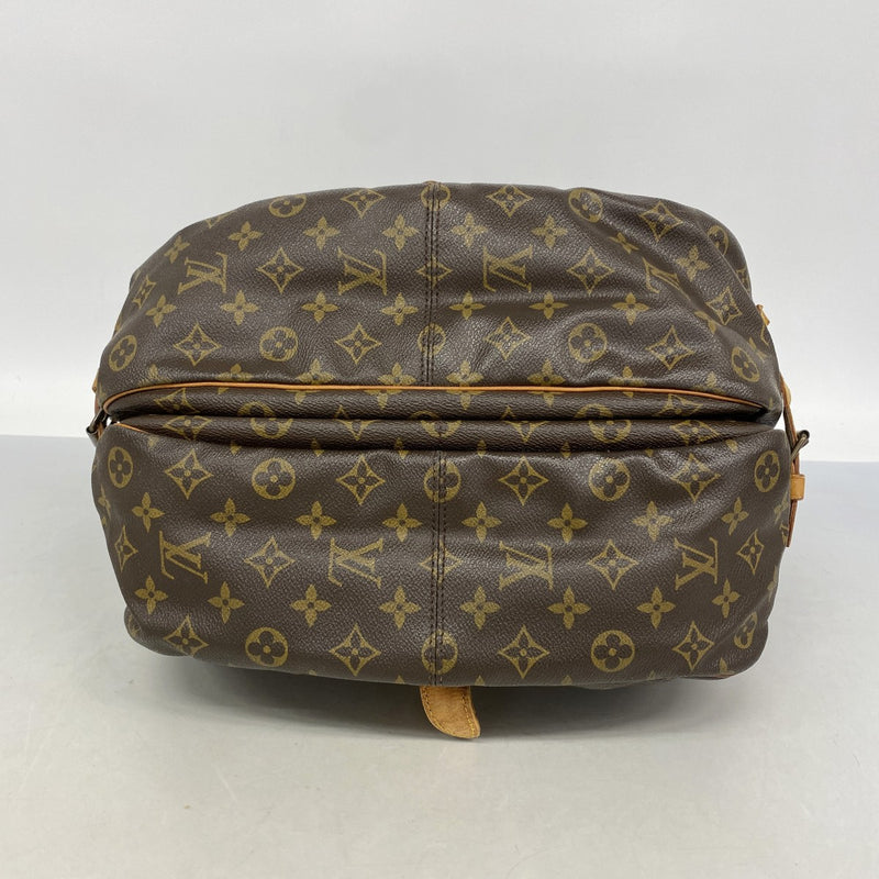 【6gd4902】ルイヴィトン ショルダーバッグ モノグラム ソミュール35 M42254 ブラウン【中古】レディース