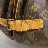 【6gd4902】ルイヴィトン ショルダーバッグ モノグラム ソミュール35 M42254 ブラウン【中古】レディース