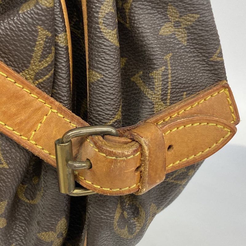 【6gd4903】ルイヴィトン ショルダーバッグ モノグラム ソミュール35 M42254 ブラウン【中古】レディース