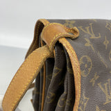 【6gd4903】ルイヴィトン ショルダーバッグ モノグラム ソミュール35 M42254 ブラウン【中古】レディース