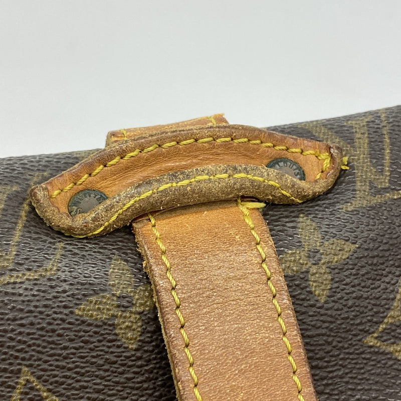 【6gd4903】ルイヴィトン ショルダーバッグ モノグラム ソミュール35 M42254 ブラウン【中古】レディース