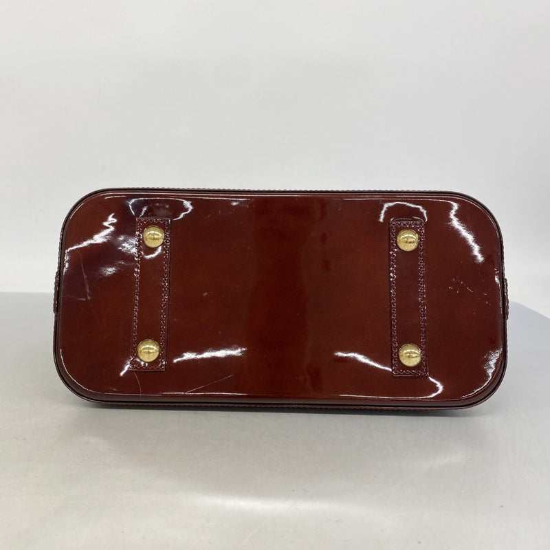 【6gd4904】ルイヴィトン ハンドバッグ ヴェルニ アルマPM M91691 ルージュフォーヴィスト【中古】レディース