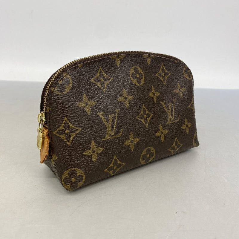 【6gd4905】ルイヴィトン ポーチ モノグラム ポシェットコスメティック M47515 ブラウン【中古】レディース